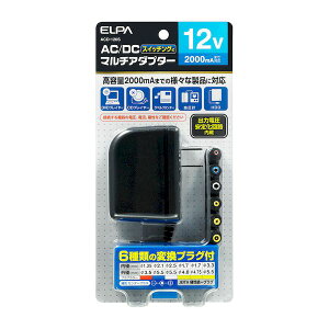 (LINE�N�[�|���L)�����d�� ELPA ACD-120S AC�[DC�}���`�A�_�v�^�[ 12V ACD120S