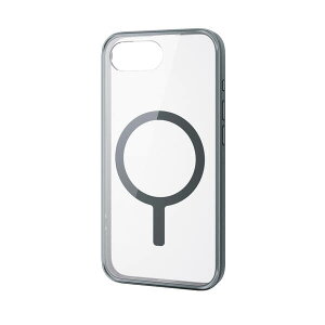ELECOM GR PM-A25SMAG03GY iPhone 16e P[X nCubh Jo[ Ռz JYی݌v ͋zCX[dΉ `R[O[ PMA25SMAG03GY