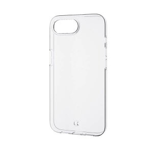 ELECOM �G���R�� PM-A25SUCTCR iPhone 16e �P�[�X �\�t�g �J�o�[ �Ռ��z�� ���^ �J���������Y�ی�݌v ���^���X�e�b�J�[�t �N���A PMA25SUCTCR