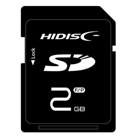 【個数：1個】HDSD2GCLJP3 直送 代引不可・他メーカー同梱不可 HIDISC SDカード 2GB Speedy
