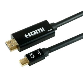 【個数：1個】MDPHD10-175BKX5 直送 代引不可・他メーカー同梱不可 5個セット HORIC Mini Displayport→HDMI変換ケーブル 1m Mini Displayport to HDMI