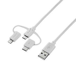 yF1zMPA-AMBLCAD12WHX5  sE[J[s 5Zbg GR X}[gtHpUSBP[u^3in1^microUSB{Type|C{Lightning^1D2m^zCg