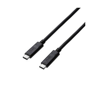 (LINE�N�[�|���L)�y���F1�zUSB3-CC5P05NBKX5 ���� ����s�E�����[�J�[�����s�� 5�Z�b�g �G���R�� USB3�D1�P�[�u���^Gen2�^C�|C�^�C�v�^�F�ؕi�^PD�Ή��^5A�o�́^0�D5m�^�u���b�N USB3CC5P05NBKX5