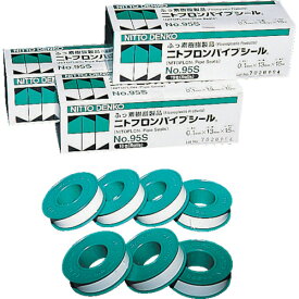 【あす楽対応】「直送」日東電工 95-5S ニトフロンパイプシール No．95S 0．1mm×13mm×5m 955S Nitto 4953871102389