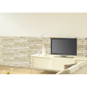 明和グラビア WAS-201 リノベウォールシート 腰壁タイプ腰壁 レンガ BE WAS201