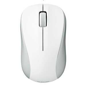 �G���R�� ELECOM M-BY10BRKWH ���C�����X�}�E�X Bluetooth 3�{�^�� �R�� �y�� IR LED S�T�C�Y �z���C�g MBY10BRKWH