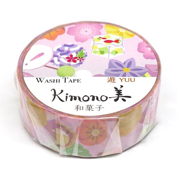 カミイソ産商 4529671093730 GR−2003 kimono美和菓子 15mmx7m【キャンセル不可】