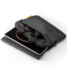 エレコム ELECOM TB-MSG3IBHBK Surface Go3 Go2 Go パソコンケース ハンドル付き 軽量設計 起毛素材 ポケット付 パソコンバッグ ブラック TBMSG3IBHBK