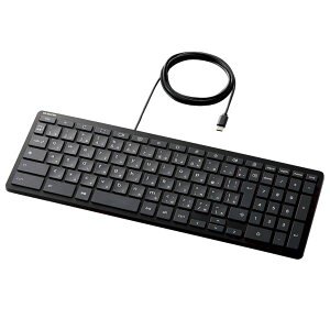 GR ELECOM TK-CB01UPKBK L[{[h L USB ^CvC p^Ot RpNg eL[t Chromebook WWCBF R ubN TKCB01UPKBK