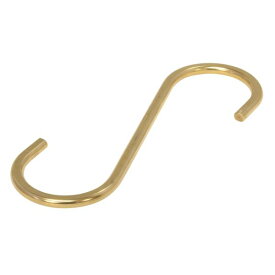 (LINEクーポン有)和気産業 KA-J33 Kabette カベッテ S字フック 真鍮 100mm KAJ33