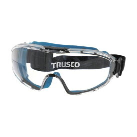 【あす楽対応】「直送」トラスコ TRUSCO G5008-B カラーセーフティーゴーグル ワイドビュータイプ ブルー G5008B