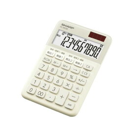 ELM336CX シャープ ミニナイスサイズ電卓 ベージュ