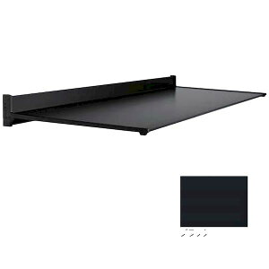 【個人宅配送不可】アルフィン AF93-D300×L1300ブラック 直送 代引不可・他メーカー同梱不可 アルミ庇 ひさし AF93 出幅300mm ひさし全長1300mm 付属部品なし 霜除けひさし AF93D300×L1300ブラック