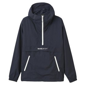 デサント DESCENTE 4930699836061 ナイロンスパンライク アノラックパーカー ネイビー サイズ：L