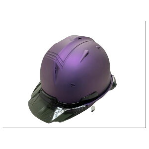 進和化学工業 シンワ 20096 ヘルメットSS−19Vプロ スモークバイザーB/バイオレットマット