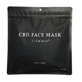 K13970-1 i－samu FACE MASK 30枚入り CBD配合 黒 K139701