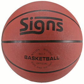 パール金属 U-12573 Signs バスケットボール 7号 ブラウン U12573【キャンセル不可】