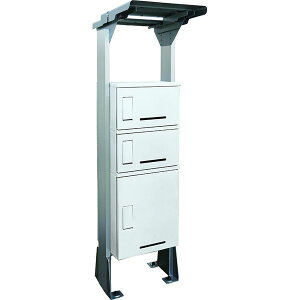 河村電器産業 KD3-50YW 直送 代引不可・他メーカー同梱不可 宅配ボックス ルスポ RUSUPO SHARE KDシリーズ 屋根付 アンカー設置タイプ ホワイト KD350YW