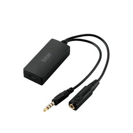 ELECOM エレコム HSAD-GMMD20BK ゲーム用 オーディオミキサー ゲーム機USB接続 デジタルミキサー 高音質 ブラック HSADGMMD20BK