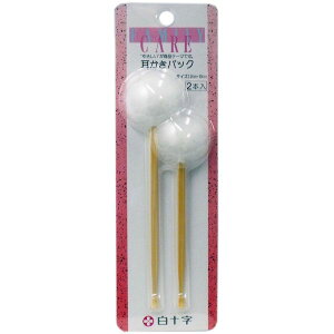 4902610462161 白十字 ファミリーケア 耳かきパック 2本入【キャンセル不可】 FC耳かきパック FCミミカキパックFCミミカキパック