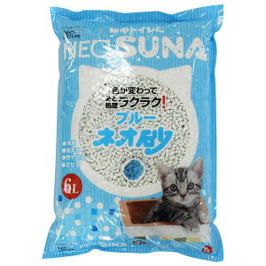 コーチョー 4972316208431 ネオ砂 ブルー 6L