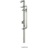 クマモト D-83 APLUS ステンレス 門落し 12φ 小 鍵掛式 D83