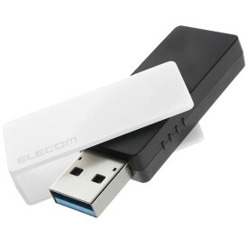 ELECOM エレコム MF-RMU3B032GWH USBメモリ 32GB 5Gbps USB3．2 Gen1 ／2．0 USB－A 回転式キャップ 誤回転防止 ホコリ混入防止 ホワイト MFRMU3B032GWH