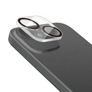 (LINE�N�[�|���L)ELECOM �G���R�� PM-A23AFLLP1CR iPhone15�^15Plus �J�����t�B���� �K���X �t���[���t ������ �w��h�~ �J���������Y�ی�J�o�[ �N���A PMA23AFLLP1CR