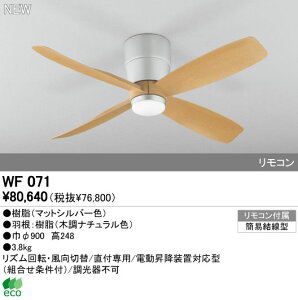 I[fbN ODELIC WF071 V[Ot@ { MOTOR FAN RtI[fbN DC[^[t@ LEDV[O