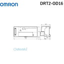 【メーカー取寄せ品】オムロン OMRON DRT2-OD16 DeviceNet リモートI／Oターミナル トランジスタタイプ DRT2OD16【キ…