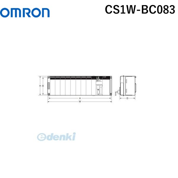 オムロン 在庫処分 新作通販 OMRON CS1W-BC083 プログラマブルコントローラＣＳシリーズ キャンセル不可 CS1WBC083 ＣＰＵユニット メーカー取寄せ品