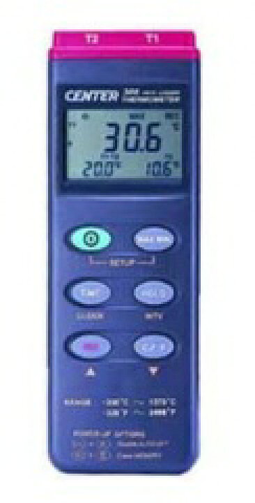 楽天市場】CENTER306 デジタル温度計 データロガー機能付き CENTER-306 