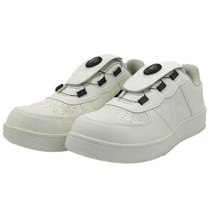 GDJAPAN ジーデージャパン 4589969293587 ワークシューズ ダイヤル式ワークシューズ ホワイト25.5cm GD-640 4589969293587