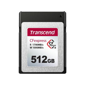 TS512GCFE820 直送 代引不可・他メーカー同梱不可 CFExpressカード 最大 1 700／1 000 MB／s 512GB