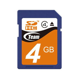TG004G0SD24X Team SDHCカード 4GB Class4