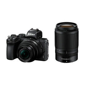 Z 50 WZK 直送 代引不可・他メーカー同梱不可 ニコン ＜Z＞Nikon ミラーレスカメラ Z50・ダブルズームキット(2088万画素/Zマウント) Z50WZK