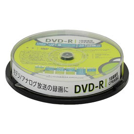 GH-DVDRCB10 グリーンハウス DVD-R CPRM 録画用 1-16倍速 10枚スピンドル GHDVDRCB10