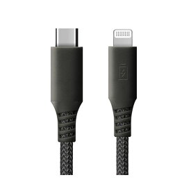 PG-LCC10M05BK USB Type－C ＆ Lightning USBケーブル 1m ブラック／タフ PGLCC10M05BK