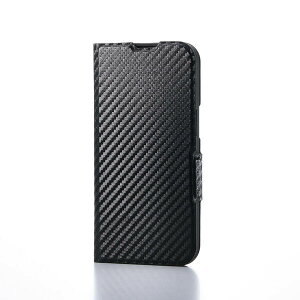 ELECOM �G���R�� PM-A25SPLFUCB iPhone 16e �P�[�X ���U�[ �蒠�^ �}�O�l�b�g �Ռ��z�� ���y�� ���^ �X�^���h�@�\�t �J�[�{���u���b�N PMA25SPLFUCB