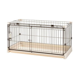 リッチェル 4945680561655 もっとお掃除簡単ペットサークル 120-60 アイボリー 4945680561655