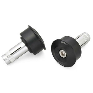 デイトナ DAYTONA 48331 デイトナ(aytona) ハイビジミラー バイク用 バーエンドミラーアダプター 汎用タイプ ハンドル内径14-19用 左右セット ブラック 48331