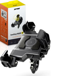 デイトナ DAYTONA 40047 デイトナ(Daytona) バイク用 スマホホルダー ワイヤレス充電 Qi規格対応 最大15W iPhone/Android対応 スマホホルダー+e(プラスイー) 40047