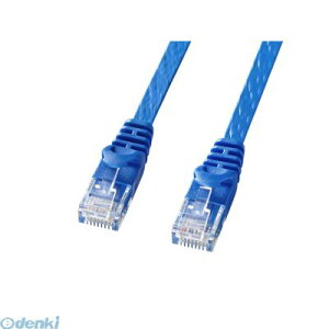 (LINE�N�[�|���L)�T�����T�v���C LA-FL6-05BL �J�e�S��6�t���b�gLAN�P�[�u�� LAFL605BL �u���[ SANWA SUPPLY �p�\�R�����Ӌ@�� �t���b�g�P�[�u��