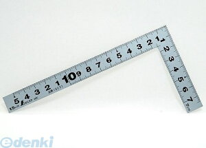 シンワ測定 10037 曲尺平ぴた シルバー 15/5寸 併用目盛 10037