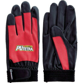 【あす楽対応】「直送」4952558090902 PUテトラ TE－007 レッド LL 富士グローブ Glove LLサイズ Fuji PUテトラTE-007 作業手袋 革手袋