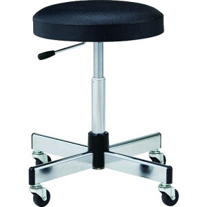 ノーリツ TL-6L-Z 作業用チェア ゴムキャスター付 ブラック TL6LZBK ブラック 黒 作業 椅子 スツール ガス上下調節 キャスター脚 丸椅子 回転椅子 回転丸椅子 回転 丸イス オフィス家具 病院 医