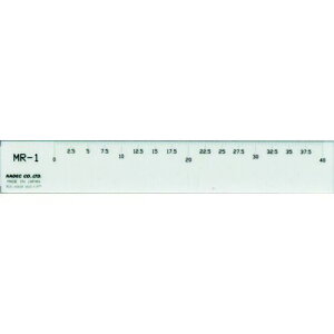 【即納在庫品】「直送」KENIS 3-321-0690 顕微鏡用マイクロルーラー MR−1 5枚入 33210690