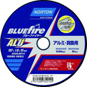 y[݌ɕizuvNORTON 2TWC107BFA101P y10z ؒfu u[t@C?ALU A~ 107mm×1D0mm TSo