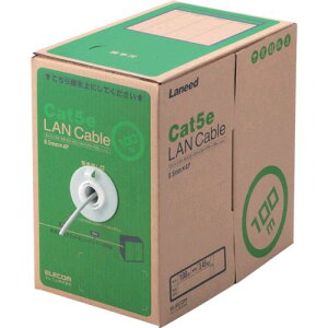 y[݌ɕizuvGR LD-CT2/LG100/RS EU@RoHSLANP[u@CAT5E@100m@CgO[LDCT2LG100RS