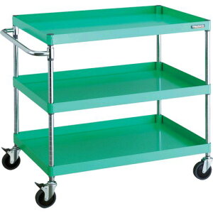 �g���X�R TRUSCO PEW-993C-YG �c�[�����S�� �t�F�j�b�N�X���S�� �ȉ� 900X600XH880 3�i �����O�O���[��PEW993CYG8000